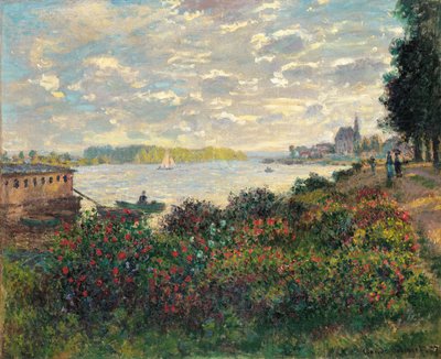 O Sena em Argenteuil de Claude Monet