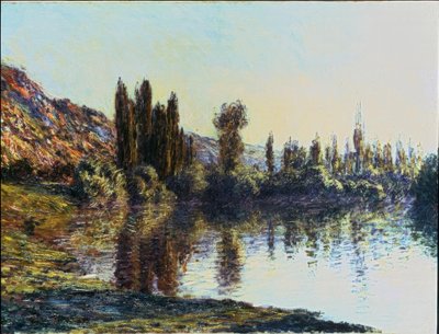 O Sena em Vétheuil de Claude Monet