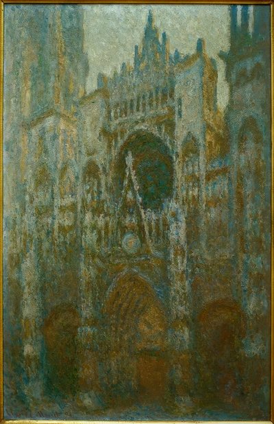 A catedral de Rouen, o portal de Claude Monet