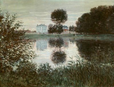 A árvore em uma bola, Argenteuil de Claude Monet