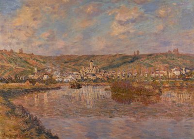 Fim de tarde, Vetheuil de Claude Monet