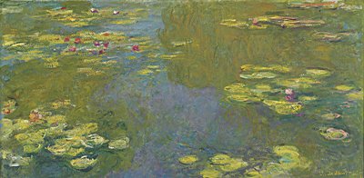 Lagoa de nenúfar de Claude Monet