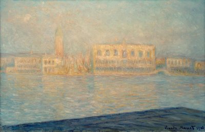 O Palácio Ducal visto de São Jorge Maior de Claude Monet