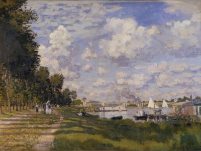 A bacia de Argenteuil de Claude Monet