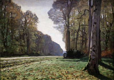 Le pavé de Chailly 1865 (Óleo sobre Tela) de Claude Monet
