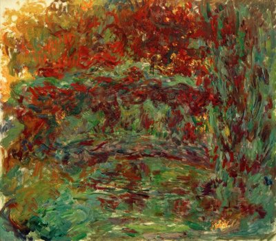 A ponte japonesa de Claude Monet