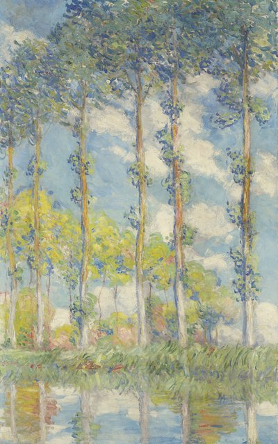 Os álamos, 1891 de Claude Monet
