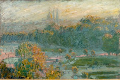 Les Tuileries, estudo de Claude Monet