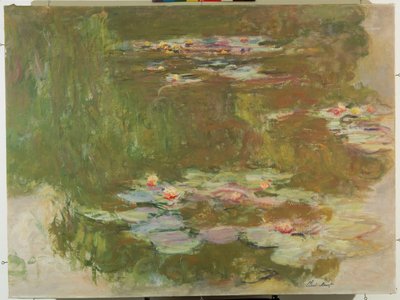 Lagoa do lírio de Claude Monet