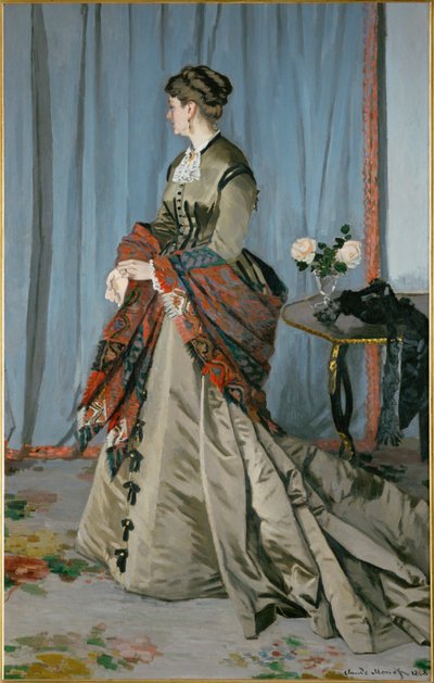 Mme (óleo sobre tela) de Claude Monet