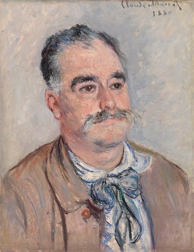 Monsieur Coqueret (Pai) (Retrato de Monsieur Coqueret [Pai]) de Claude Monet