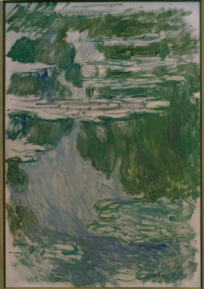 Estudar nenúfares de Claude Monet