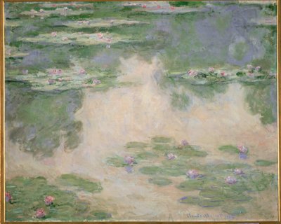 Ninfas (óleo sobre tela) de Claude Monet