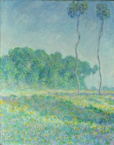 Paisagem primavera de Claude Monet