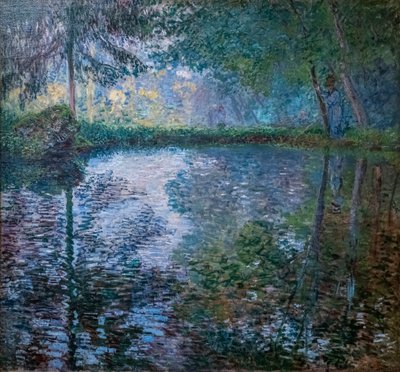 Lago em Montgeron de Claude Monet