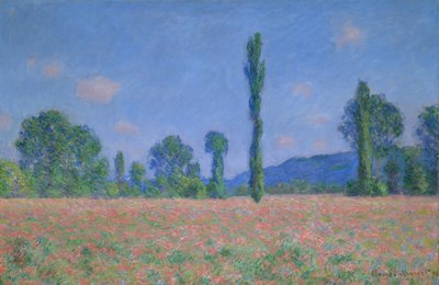 Campo de papoilas (Giverny) de Claude Monet