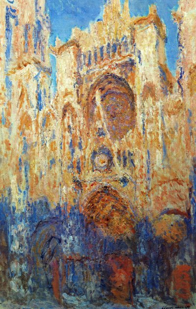 Catedral de Rouen de Claude Monet