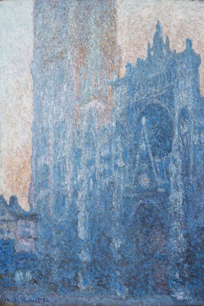 Catedral de Rouen, Portal, Luz da Manhã de Claude Monet