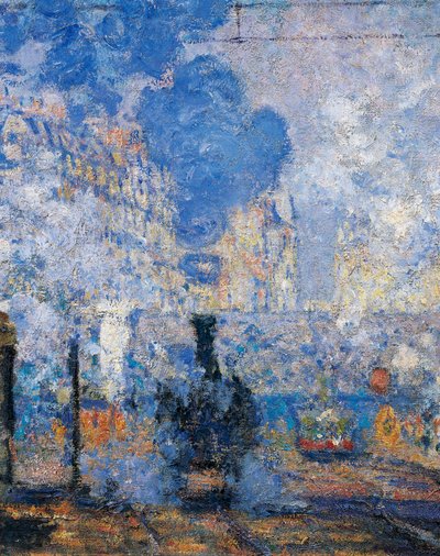 Estação Saint Lazare, de Claude Monet de Claude Monet