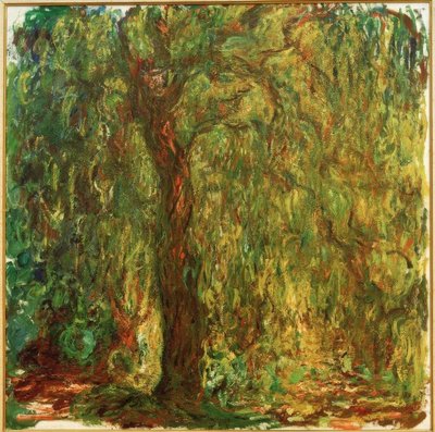 Salgueiro-chorão de Claude Monet