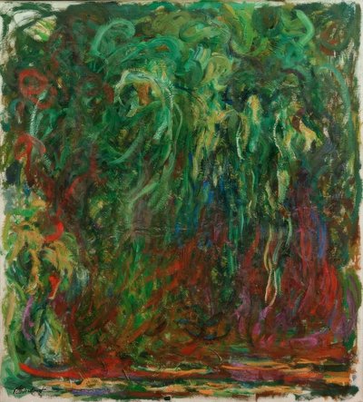 Salgueiro-chorão de Claude Monet