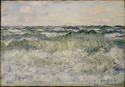 Vista do mar, 1881 de Claude Monet