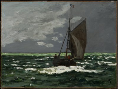 Paisagem marítima, Tempestade de Claude Monet