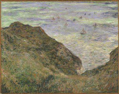 Sur la falaise a Pourville - No penhasco de Pourville - Monet, Claude (1840-1926) - 1882 - Óleo sobre tela - 64x82 - Nationalmuseum Stockholm de Claude Monet
