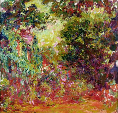A Casa dos Artistas do Jardim das Rosas de Claude Monet