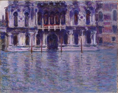 Palácio de Contarini, 1908 de Claude Monet