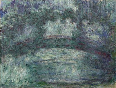 A ponte japonesa de Claude Monet