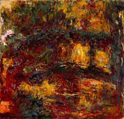 A ponte japonesa, 1923 de Claude Monet