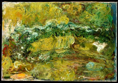 A ponte japonesa, c.1918-24 de Claude Monet