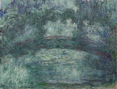 A ponte japonesa, 1919-1924 de Claude Monet