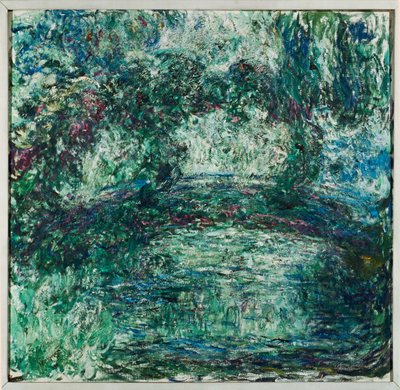 A ponte japonesa em Giverny (óleo sobre tela) de Claude Monet