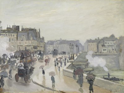 The Pont Neuf de Claude Monet