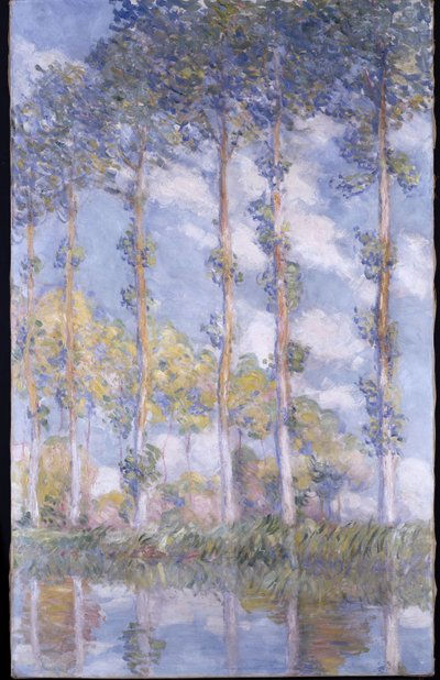 Os Choupos de Claude Monet