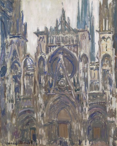 Catedral de Rouen, 1892 de Claude Monet