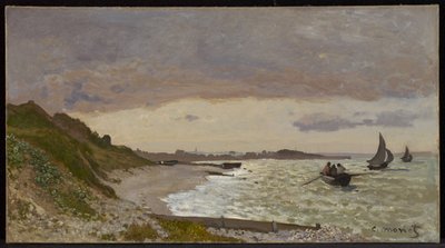 A Orla Marítima de Sainte-Adresse de Claude Monet