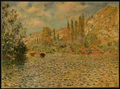 O Sena em Vetheuil de Claude Monet