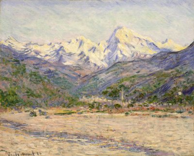 O Vale do Nervia de Claude Monet