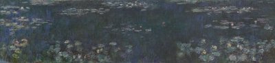 Os nenúfares - reflexões verdes, 1914-1926 de Claude Monet