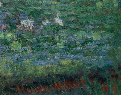 A lagoa dos nenúfares: Harmonia verde de Claude Monet