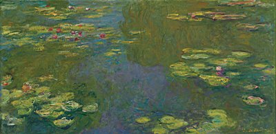 O Lago Nenúfar; O nympheas pond, 1919 de Claude Monet