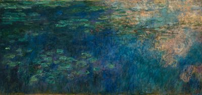 As ninfeias (óleo sobre tela de Claude Monet