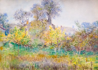 O pomar, c. 1874 (óleo sobre tela) de Claude Monet