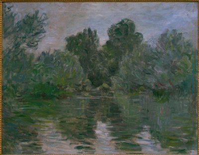 Um braço do Sena de Claude Monet