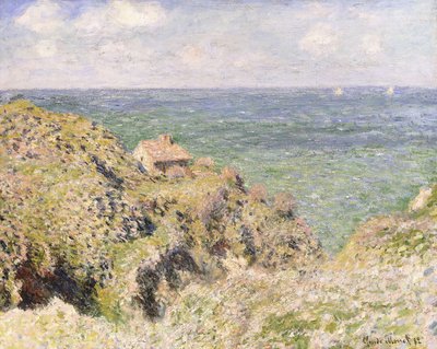 Desfiladeiro de Varengeville, 1882 de Claude Monet