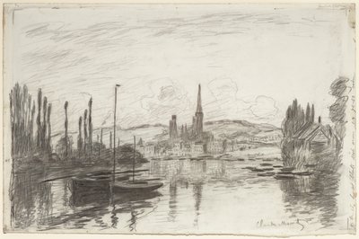 Vista de Ruão de Claude Monet
