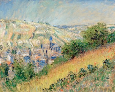 Vue de Vetheuil (vista de Vetheuil sur Seine) de Claude Monet